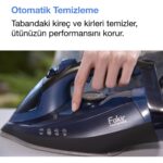 Fakir Flyjet Buharlı Ütü - Mavi - Siyah - Görsel 4