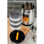 Cooker 1.9 Lt Çelik Yemek Termosu - Yk1090 - Görsel 3