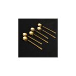 Artemia Home Madrid Titanyum Gold 6 Adet Nescafe ve Çay Kaşığı