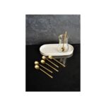 Artemia Home Madrid Titanyum Gold 6 Adet Nescafe ve Çay Kaşığı - Görsel 3