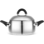 Karaca Fuji Indüksiyon Tabanlı 8 Parça Çelik Tencere Seti - Görsel 3