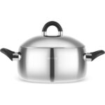 Karaca Fuji Indüksiyon Tabanlı 8 Parça Çelik Tencere Seti - Görsel 4