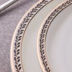 Evaliza Alaia Black Gold 60 Parça 12 Kişilik Yemek Takımı - Görsel 4