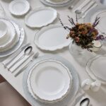 Evaliza Lace Platin 85 Parça 12 Kişilik Yemek Takımı - Görsel 2