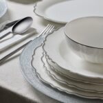 Evaliza Lace Platin 85 Parça 12 Kişilik Yemek Takımı - Görsel 4