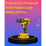Hafif ve Ergonomik 12V Kablosuz Matkap | Hızlı Şarj ve Uzun Pil Ömrü