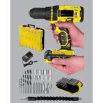 Hafif ve Ergonomik 12V Kablosuz Matkap | Hızlı Şarj ve Uzun Pil Ömrü - Görsel 4