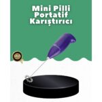 El Tipi Pratik Mikser – Kahve, Süt, Bebek Maması ve Yumurta Çırpıcı