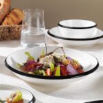 Schafer Lizzy Yemek Takımı 36 Parça-Siyah - Görsel 2