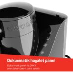 Arzum OK0040-2000 Elite Türk Kahve Makinesi Siyah-Krom - Görsel 5