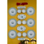 Farika Porselen Kartanem 16 Parça 6 Kişilik Porselen Kahvaltı Takımı - Görsel 2