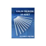 dm dikişmarket Sıcak Silikon 10 Adet Kalın