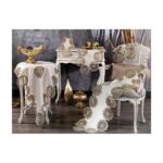 Çeyiz Diyarı Çeyizdiyarı Perla 5 Parça Salon Takımı Cappucino - Görsel 2