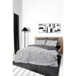 Cozy Home Mono Çift Kişilik Lastikli Çarşaflı Nevresim Takımı Maze Siyah - Görsel 2