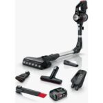 Bosch BCS712XXL 18 V – LED Başlıklı, 2 Bataryalı, Dikey Şarjlı Süpürge