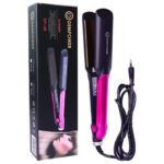 Marsilyan Seramik Kaplı Pembe Detay Saç Düzleştirici (4887) - Görsel 2