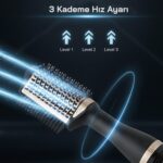 Sinbo SHD-1731 - 3 In 1 Saç Şekillendirici ve Hava Üflemeli Saç Düzleştirici Fön Tarağı - Görsel 5