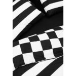 Cozy Home Mono Çift Kişilik Lastikli Çarşaflı Nevresim Takımı Code Siyah - Görsel 4