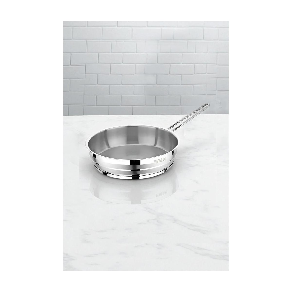 110001231268808.jpg Famipa Vivaldi Aster Çelik Tava 24CM - Görsel 1