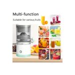 Go İthalat Kablosuz Taşınabilir Şarjlı Narenciye Sıkacağı Portakal Meyve Sıkacağı (5256) - Görsel 4