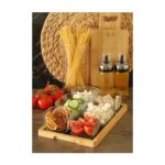 Romans Bambu Kapaklı 13 Parça Cam Kahvaltılık Seti - Görsel 3