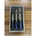Lazoğlu 3'lü Bıçak Seti Mavi Sap - Görsel 3