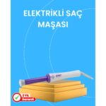 Cenk Xstore Kompakt Seyahat Tipi Saç Maşası – Parlak ve Sağlıklı Bukleler
