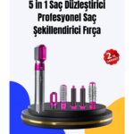 Cenk Xstore 5 Parça Saç Şekillendirme Seti Düzleştirme Dalga ve Bukle Yapma