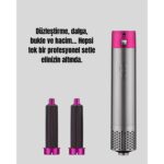 Cenk Xstore 5 Parça Saç Şekillendirme Seti Düzleştirme Dalga ve Bukle Yapma - Görsel 3