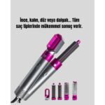 Cenk Xstore 5 Parça Saç Şekillendirme Seti Düzleştirme Dalga ve Bukle Yapma - Görsel 5