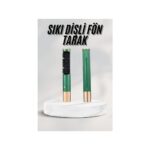 Cenk Xstore Düzleştirici Fırça Saç Düzleştirici Arada Fön Tarak Taşınabilir - Görsel 2