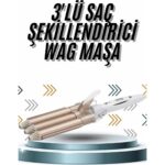 Cenk Xstore Wag Maşa Profesyonel Saç Şekillendirici Iyon Özellikli Isı Kademeli