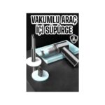 Brf Araç Içi Süpürge Vakumlu Şarjlı Süpürge Filtreli - Görsel 2