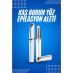 Tekno Ucuz Yüz Epilatör Kıl Kaş Bıyık Tüy Alma Aleti Kaş Bıyık Alma Epilatörü