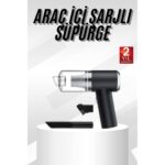Brf Yeni Nesil Mini Vakumlu Araç Süpürgesi El Süpürgesi Şarjlı