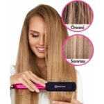 Cenk Xstore Saç Düzleştirici Seramik Kaplama Yüksek Isı Ayarlı Profesyonel 4 Kademeli 220 Decere - Görsel 2