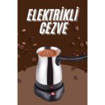 Cenk Xstore Çelik Kahve Makinesi Cezve 800 Watt Paslanmaz Çelik Türk Kahvesi Makinesi