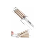 Cenk Xstore Saç Şekillendirici Wag Maşa Üçlü Yüksek Isı Ayarlı Seramik Kaplama - Görsel 3