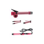 Cenk Xstore Saç Düzleştirici Şekillendirici Saç Maşası Ikili Şekillendirici Isı Ayarlı - Görsel 5