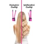 Cenk Xstore Saç Düzleştirici ve Maşa Ikili Saç Şekillendirici Tüm Saç Tiplerine Uygun - Görsel 4