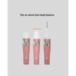 Tekno Ucuz 3 Başlıklı Yüz ve Vücut Tüy Temizleme Cihazı Pembe - Görsel 4