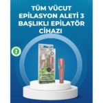 Tekno Ucuz Pembe Epilasyon Cihazı – Acısız Tüy Temizliği
