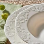 Güral Porselen Carmına 23 cm Çukur Yemek Tabağı 6 Adet