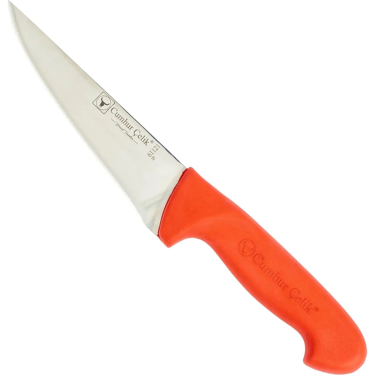 110001233530489.jpg AyrStore Sürmene 61121 Sivri Kasap Kurban Bıçağı, 15 Cm, Kaymaz Sap - Görsel 1