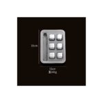 AyrStore 6'lı Çelik Metal Kaplama Viski Taşı Soğutma Buz Küpü - Görsel 2