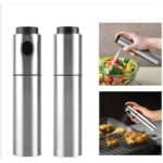 AyrStore Paslanmaz Çelik Gövdeli Spray Yağlık - Zeytinyağ/sirke Püskürtücü