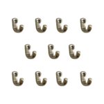 AyrStore Tekli Bijuteri, Dekor Askısı - Nikel, 100 Adet, 10X18X22 mm - Görsel 2