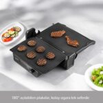 Homend Toastbuster 1334H Tost Makinesi Mat Siyah - Görsel 4