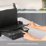 Homend Toastbuster 1334H Tost Makinesi Mat Siyah - Görsel 5