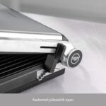 Homend Grilliant 1342H 3 In 1 Inox Gövde Çift Taraflı Xl Döküm Plaka Tost ve Izgara Makinesi - Görsel 5